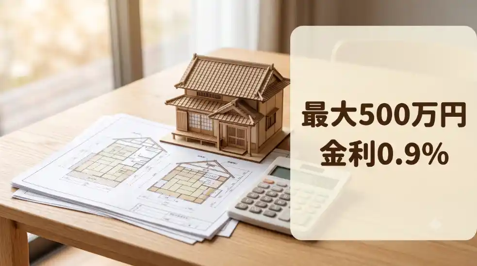 江戸川区の住宅リフォーム資金融資あっせん制度のイメージ